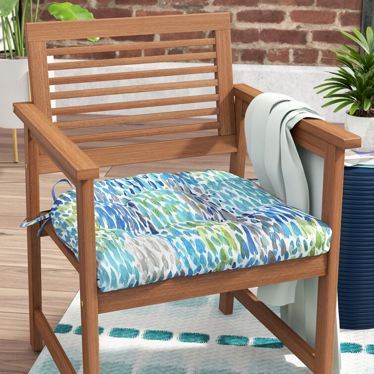 Reversible outdoor best sale chair cushion